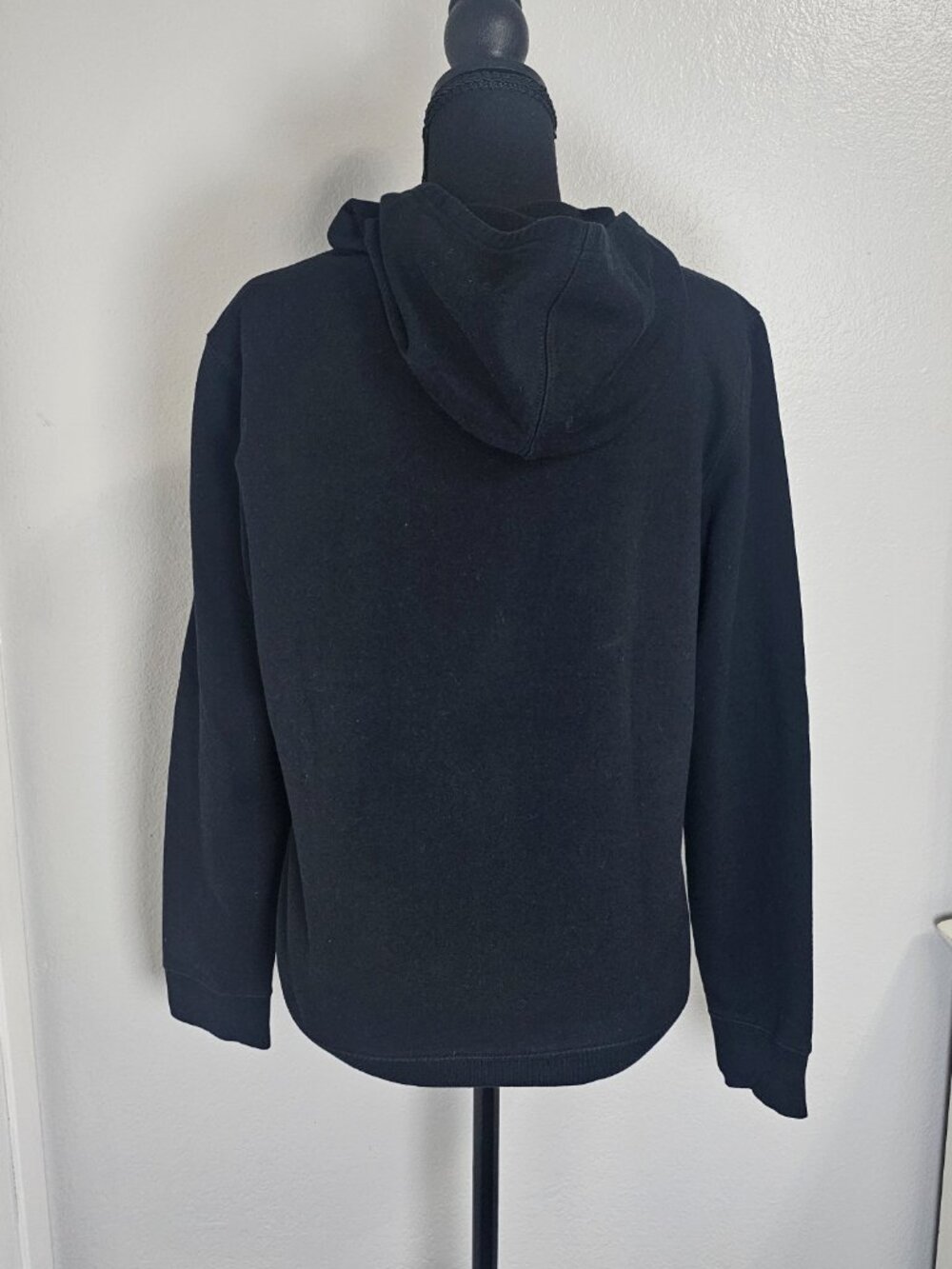 GAP Stretch Y2K Black with Front Pocket Hoodie Women's Sweatshirt - Size Small - Picture 3 of 6